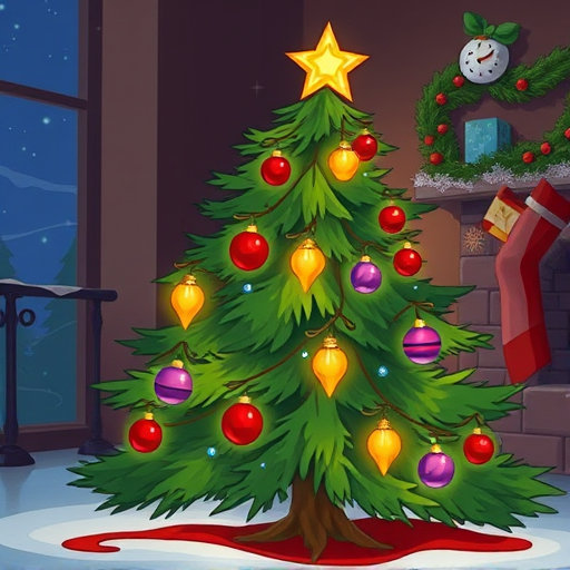 Spiky Christmas Tree